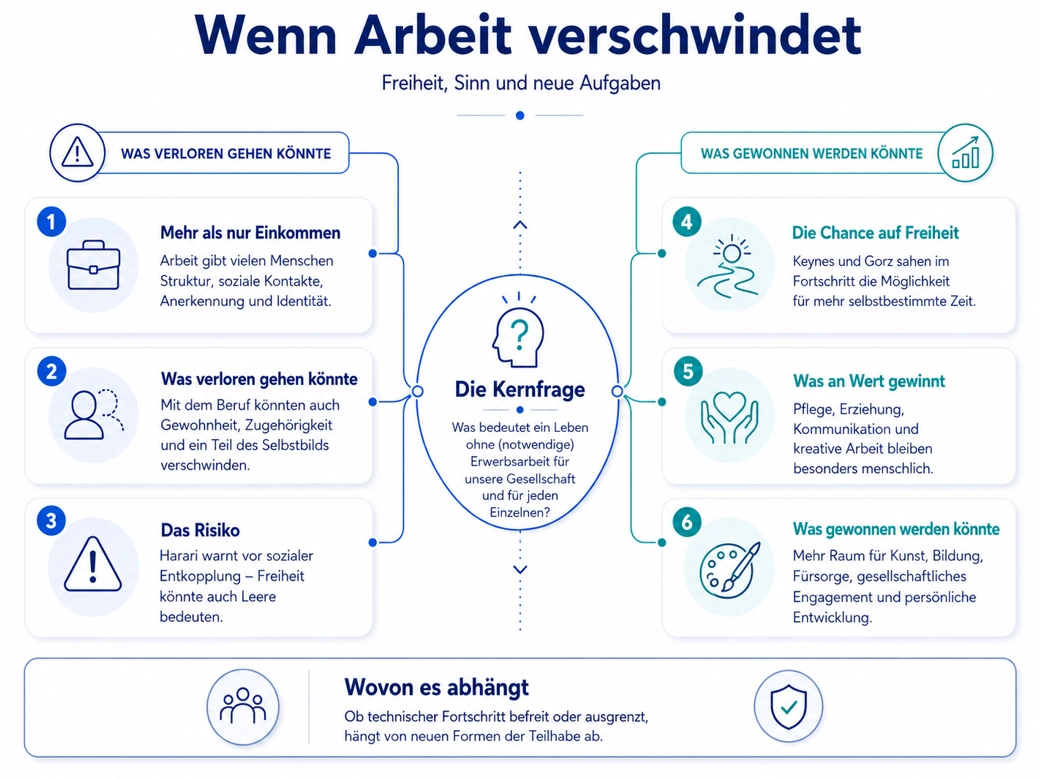 Aber was, wenn die Arbeit verschwindet?